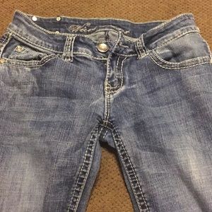 Wired heart jeans